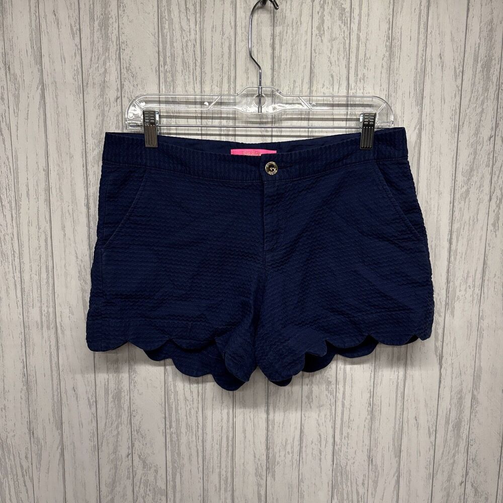 Womens Size 4 Lilly Pulitzer Navy Shorts EUC